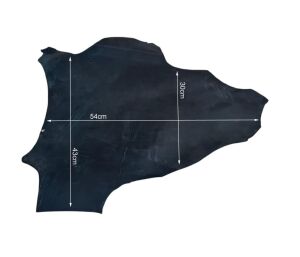 Siyah Efekt Parça Crazy Deri 0,8-1 mm Arası 30 Desi