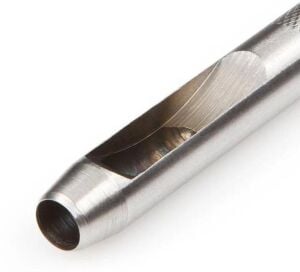 Yuvarlak Vurma Deri Delik Zımbası 1-6 no Arası Deri El Aleti 4 mm