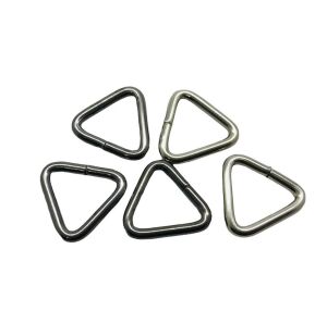 Üçgen Metal Halka, Çanta Sapı İçin Üçgen Halka 5 Adet 2cm