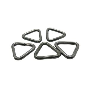 Üçgen Metal Halka, Çanta Sapı İçin Üçgen Halka 5 Adet 2cm