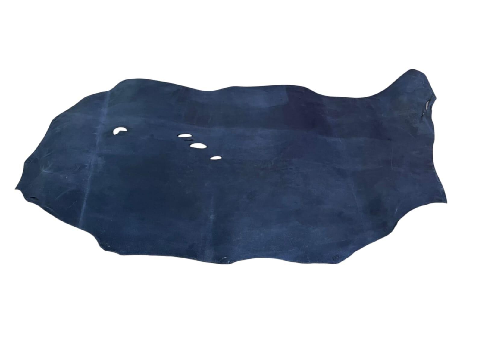 Lacivert Efekt Parça Crazy Deri 0,8-1 mm Arası 42 Desi