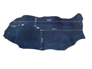 Lacivert Efekt Parça Crazy Deri 0,8-1 mm Arası 42 Desi