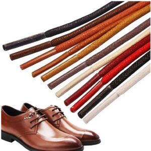 Yuvarlak Mumlu Ayakkabı Bağı 2mm K901 120cm 1 Çift Gri