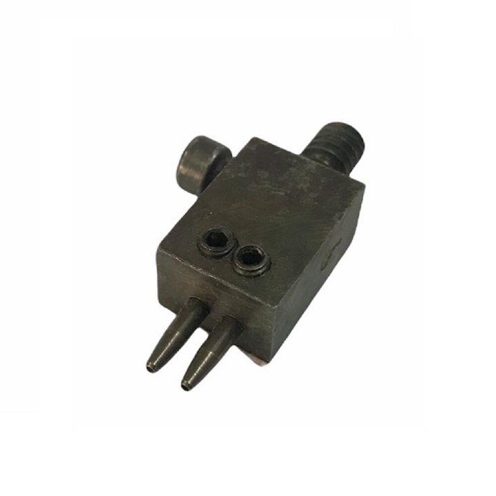 Padova Sıralı Çok Delikli Vida Başlı Deri Zımbası 4mm Deri El Aleti 2 li