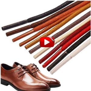 Yuvarlak Mumlu Ayakkabı Bağı 2mm K901 120cm 1 Çift