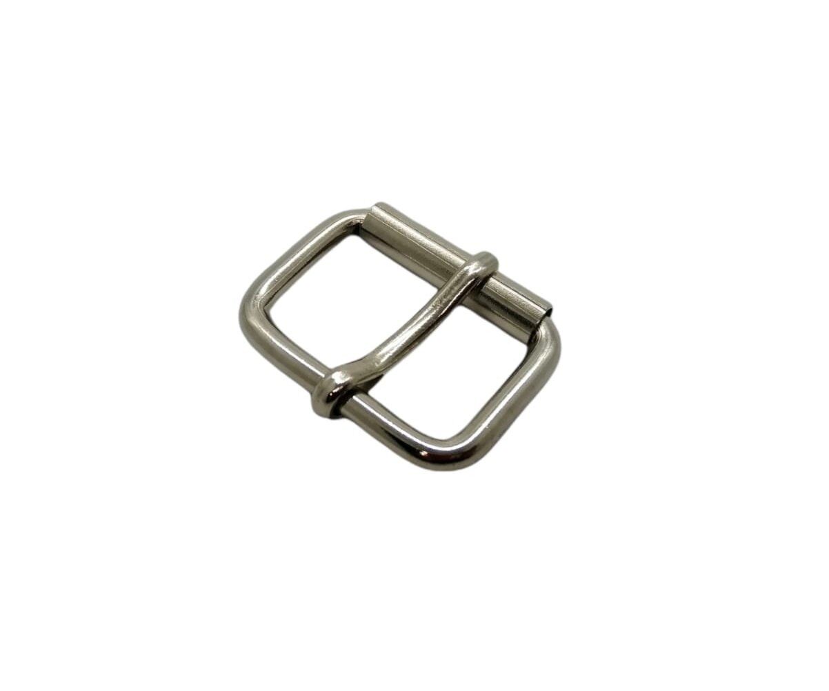 Makaralı Dilli Ayar Tokası 3 cm 2 Adet (Leathercraft, Deri Hobi) Nikel