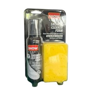 Show Sneaker Cleaner Foam Süngerli Set, Susuz Spor Ayakkabı Temizleme Köpüğü Süngerli Set 1 Adet
