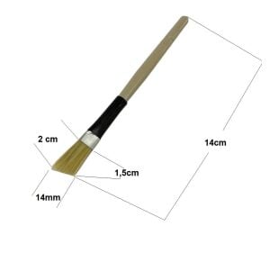 SRTfootcare Ucu Yan Kesik Çok Amaçlı Kalem Fırça 1 Ader