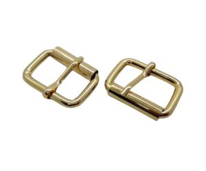 Makaralı Dilli Ayar Tokası 3 cm 2 Adet (Leathercraft, Deri Hobi) Altın
