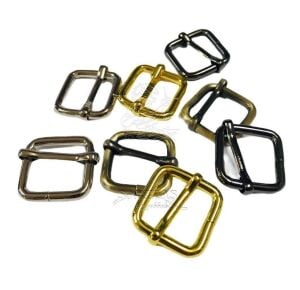 Ayar Tokası 3 cm 2 Adet (Leathercraft, Deri Hobi) Altın