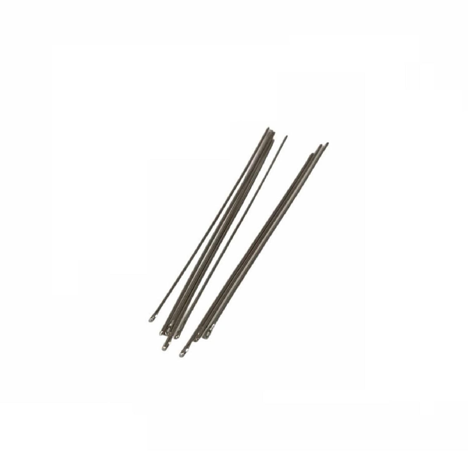 Kör Uçlu Saraç iğnesi, Deri Dikiş İğnesi 2 Adet Deri El Aleti 0,8mm x 8,5cm