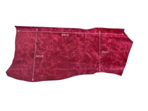 TİANA Vişne Çürüğü Efekt Panel Kesim Crazy Deri 08-1 mm Arası