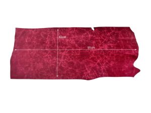 TİANA Vişne Çürüğü Efekt Panel Kesim Crazy Deri 08-1 mm Arası