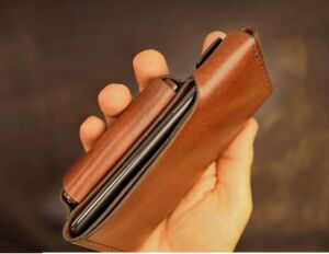 Cüzdanlı Telefon Kılıfı SRT555 MDF Şablonu Deri El Aletleri