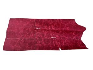 TİANA Vişne Çürüğü Efekt Panel Kesim Crazy Deri 08-1 mm Arası
