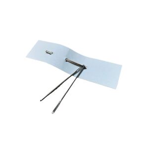 Kör Uçlu Saraç iğnesi, Deri Dikiş İğnesi 2 Adet Deri El Aleti 1mm x 5,5cm