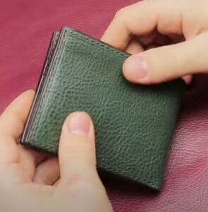 Srt 519 Erkek Cüzdan A4 MDF Şablon Deri El Aletleri