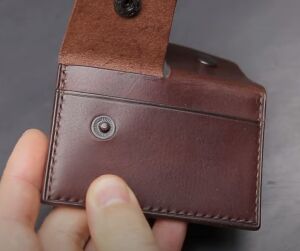 Srt 516 Çift Kapaklı Kartlık A4 MDF Şablon Deri El Aletleri