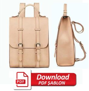 Sırt Çantası PDF Şablonu PDF58 Deri El Aletleri