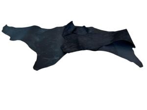 Siyah Efekt Parça Crazy Deri 0,8-1 mm Arası 42 Desi