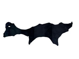 Siyah Efekt Parça Crazy Deri 0,8-1 mm Arası 42 Desi