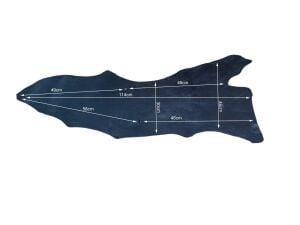 Lacivert Efekt Parça Crazy Deri 1-1,2 mm Arası 36 Desi
