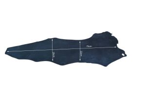 Siyah Efekt Parça Crazy Deri 1-1,2 mm Arası 17 Desi