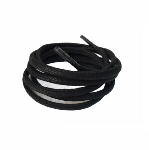 Yuvarlak Mumlu Postal Bağı K906 6mm x 150cm 1 Çift Koyu Kahve