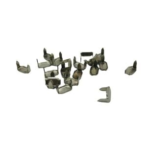 Kemer Köprüsü Pimi 50 Adet (Leathercraft, Deri Hobi) Nikel