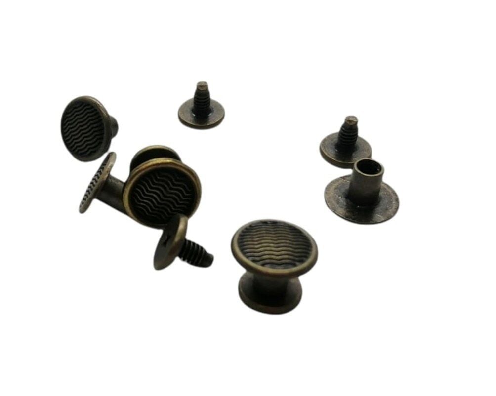 Kemer Vidası 5 Adet Antik Kahve