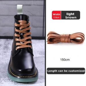 Yassı Mumlu Pamuklu Ayakkabı Bağı K918 150cm 1 Çift