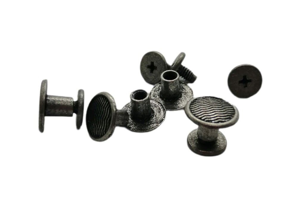 Kemer Vidası 5 Adet Silme Gümüş