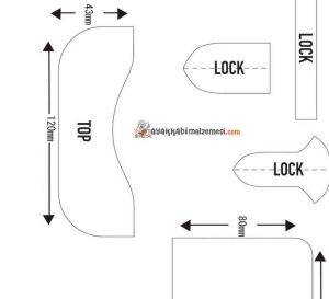 Cüzdan PDF Şablonu PDF130 Deri El Aletleri
