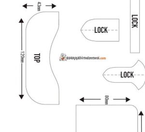 Cüzdan PDF Şablonu PDF130 Deri El Aletleri