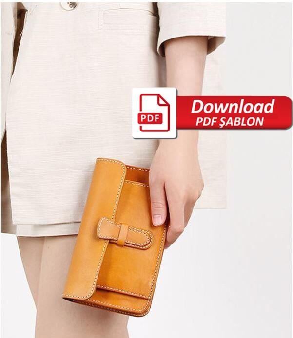 Bayan El Çantası PDF Şablonu PDF79 Deri El Aletleri