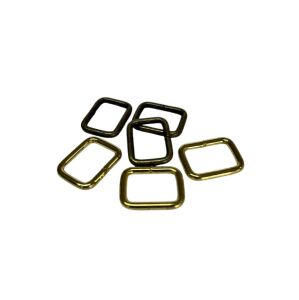 2 cm Kare Metal Halka, Çanta Sapı İçin Kare Halka 5 Adet