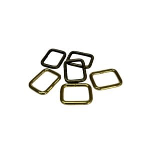 2 cm Kare Metal Halka, Çanta Sapı İçin Kare Halka 5 Adet