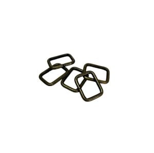 2 cm Kare Metal Halka, Çanta Sapı İçin Kare Halka 5 Adet