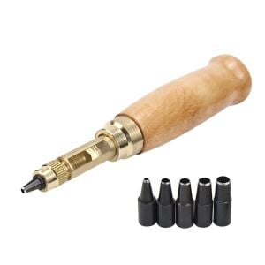 Otomatik Döner Zımba 6 lı Deri El Aleti