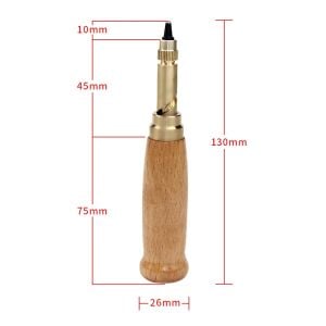 Otomatik Döner Zımba 6 lı Deri El Aleti