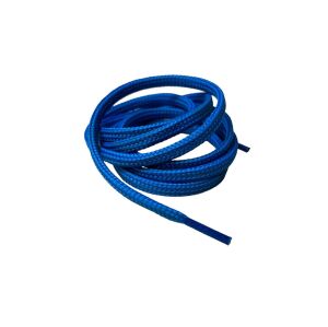 Yassı Spor Ayakkabı Bağı K103 120cm 1 Çift Mavi